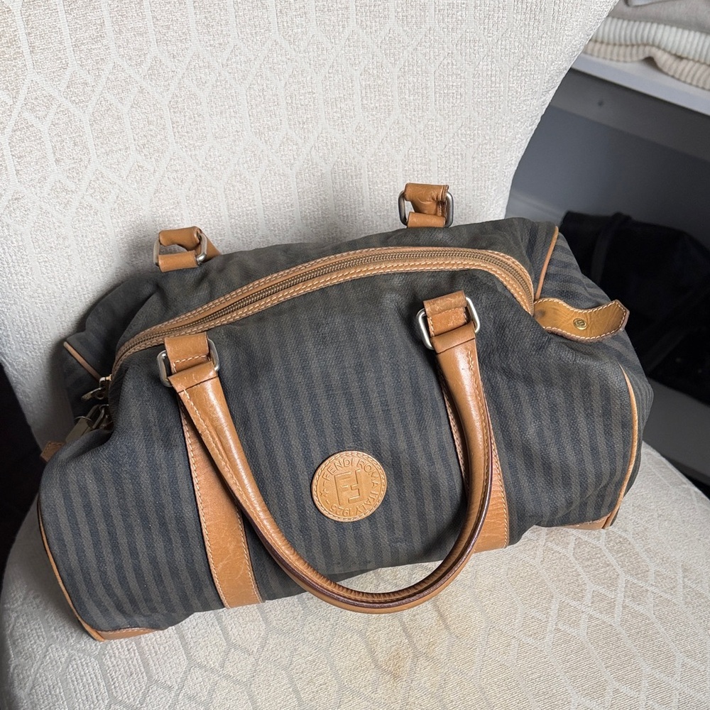 Vintage Fendi Boston Bag 🤎